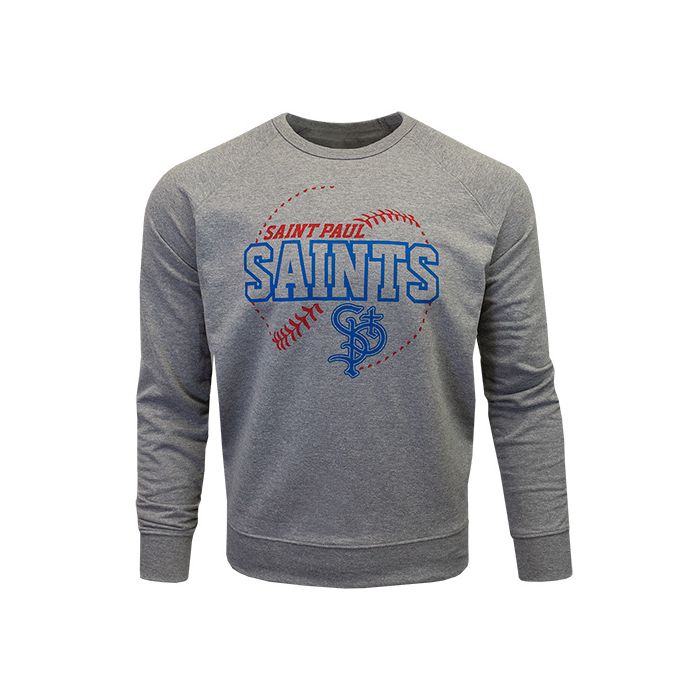 St. Paul Saints Signature Fan Supreme Terry Crewneck Sweatshirt ...