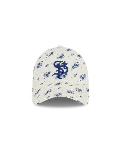 New Era Youth White Floral Bloom Adjustable Cap