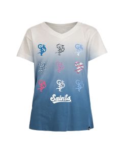 New Era Youth Girls Dip Dye STP T-Shirt