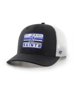 St. Paul Saints New Era Brushed Jersey Henley Long Sleeve T-Shirt