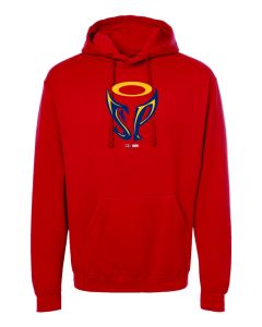 Red Marvel Logo Hooded Sweatshirt