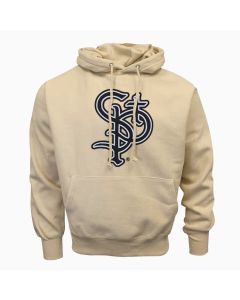 Saints Black And White STP Tackle Twill Hooded Sweatshirt