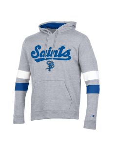 Champion Saints Script SF Sleeve Hooded Sweatshirt